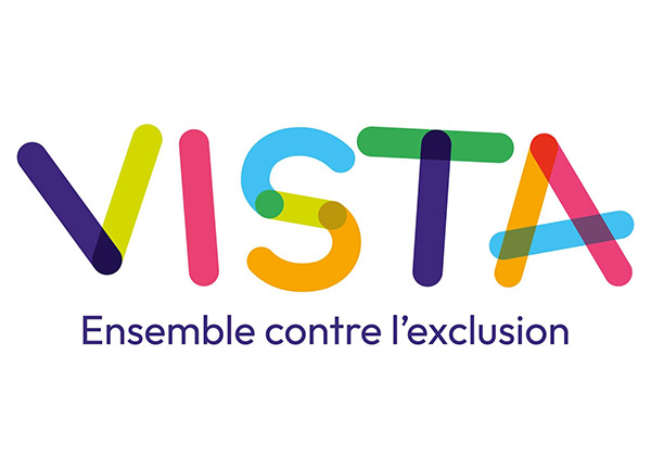 logo Vista, ensemble contre l'exclusion