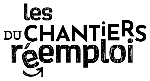 logo noir, Les chantiers du réemploi